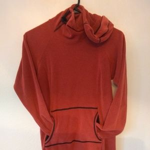 Women's Melanzana Micro-Grid Dress Hoodie (M)